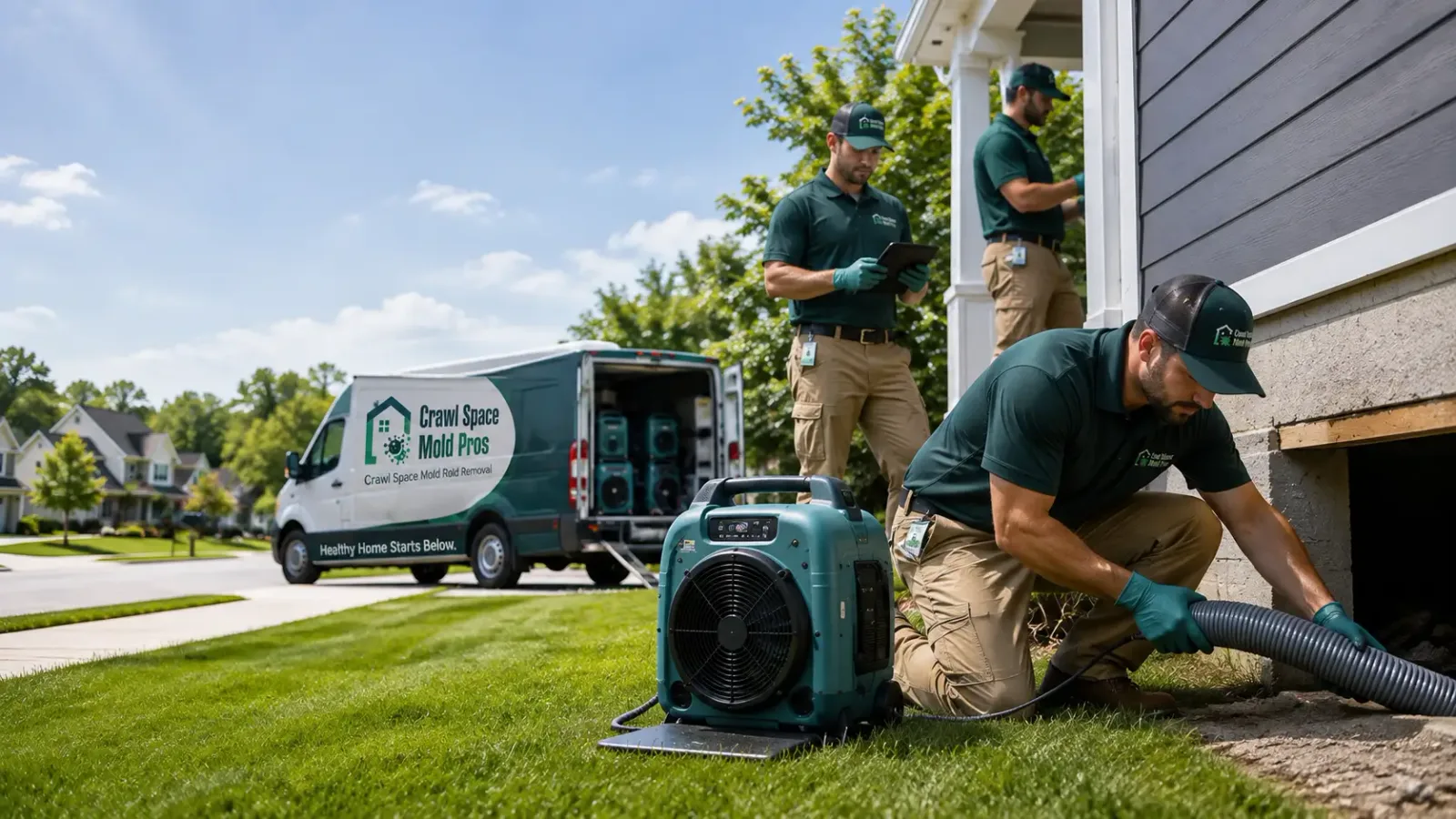 Crawl Space Mold Removal in Highland Falls, NY